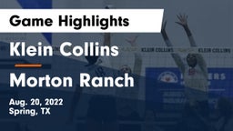 Klein Collins  vs Morton Ranch  Game Highlights - Aug. 20, 2022
