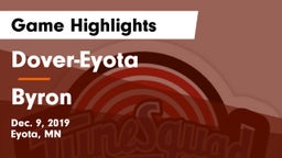 Dover-Eyota  vs Byron  Game Highlights - Dec. 9, 2019