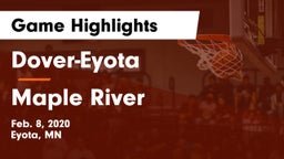 Dover-Eyota  vs Maple River  Game Highlights - Feb. 8, 2020
