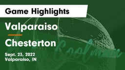 Valparaiso  vs Chesterton  Game Highlights - Sept. 23, 2022