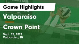 Valparaiso  vs Crown Point  Game Highlights - Sept. 28, 2023