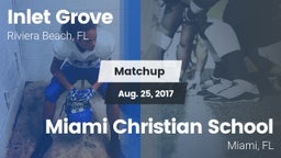 Matchup: Inlet Grove High vs. Miami Christian School 2017