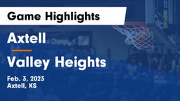 Axtell  vs Valley Heights  Game Highlights - Feb. 3, 2023