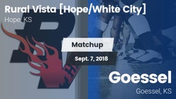 Matchup: Rural Vista vs. Goessel  2018