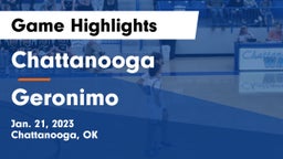 Chattanooga  vs Geronimo Game Highlights - Jan. 21, 2023