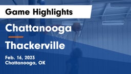 Chattanooga  vs Thackerville  Game Highlights - Feb. 16, 2023