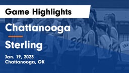 Chattanooga  vs Sterling Game Highlights - Jan. 19, 2023