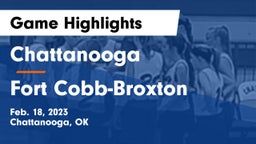 Chattanooga  vs Fort Cobb-Broxton  Game Highlights - Feb. 18, 2023