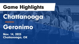 Chattanooga  vs Geronimo   Game Highlights - Nov. 14, 2023
