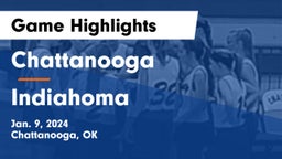 Chattanooga  vs Indiahoma  Game Highlights - Jan. 9, 2024