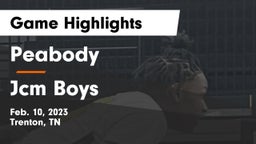 Peabody  vs Jcm Boys Game Highlights - Feb. 10, 2023