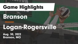 Branson  vs Logan-Rogersville  Game Highlights - Aug. 30, 2022