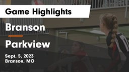Branson  vs Parkview  Game Highlights - Sept. 5, 2023