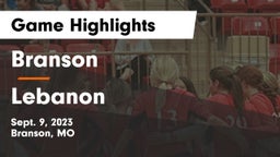 Branson  vs Lebanon  Game Highlights - Sept. 9, 2023