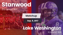 Matchup: Stanwood  vs. Lake Washington  2017