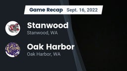 Recap: Stanwood  vs. Oak Harbor  2022