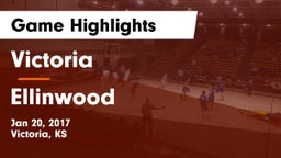 Victoria  vs Ellinwood  Game Highlights - Jan 20, 2017