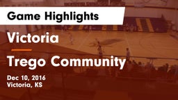Victoria  vs Trego Community Game Highlights - Dec 10, 2016