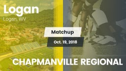 Matchup: Logan vs. CHAPMANVILLE REGIONAL  2018
