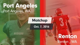 Matchup: Port Angeles High vs. Renton   2016