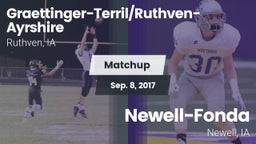 Matchup: Graettinger-Terril/R vs. Newell-Fonda  2017