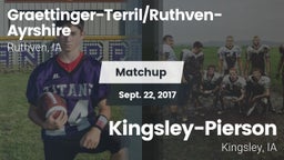Matchup: Graettinger-Terril/R vs. Kingsley-Pierson  2017