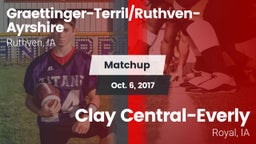 Matchup: Graettinger-Terril/R vs. Clay Central-Everly  2017