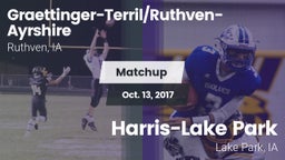 Matchup: Graettinger-Terril/R vs. Harris-Lake Park  2017