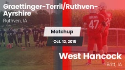 Matchup: Graettinger-Terril/R vs. West Hancock  2018