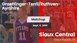 Matchup: Graettinger-Terril/R vs. Sioux Central  2019