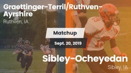 Matchup: Graettinger-Terril/R vs. Sibley-Ocheyedan 2019