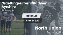 Matchup: Graettinger-Terril/R vs. North Union   2019