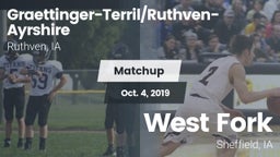 Matchup: Graettinger-Terril/R vs. West Fork  2019