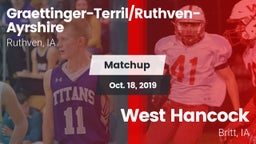 Matchup: Graettinger-Terril/R vs. West Hancock  2019