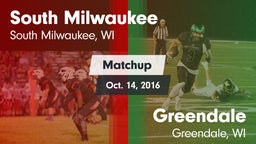 Matchup: South Milwaukee vs. Greendale  2016