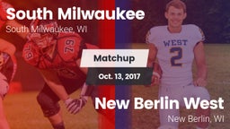 Matchup: South Milwaukee vs. New Berlin West  2017