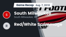 Recap: South Milwaukee  vs. Red/White Scrimmage 2018