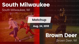 Matchup: South Milwaukee vs. Brown Deer  2018