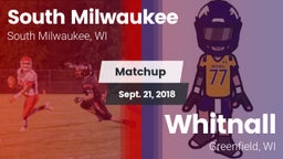 Matchup: South Milwaukee vs. Whitnall  2018