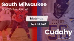 Matchup: South Milwaukee vs. Cudahy  2018