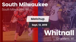 Matchup: South Milwaukee vs. Whitnall  2019