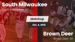 Matchup: South Milwaukee vs. Brown Deer  2019