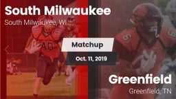Matchup: South Milwaukee vs. Greenfield  2019