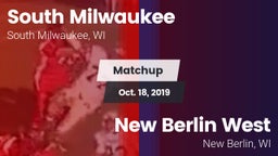 Matchup: South Milwaukee vs. New Berlin West  2019