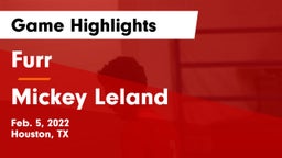 Furr  vs Mickey Leland   Game Highlights - Feb. 5, 2022