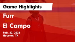 Furr  vs El Campo  Game Highlights - Feb. 22, 2022