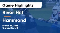 River Hill  vs Hammond Game Highlights - March 24, 2023
