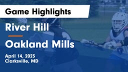 River Hill  vs Oakland Mills  Game Highlights - April 14, 2023