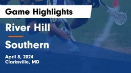 River Hill  vs Southern  Game Highlights - April 8, 2024