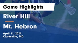 River Hill  vs Mt. Hebron  Game Highlights - April 11, 2024